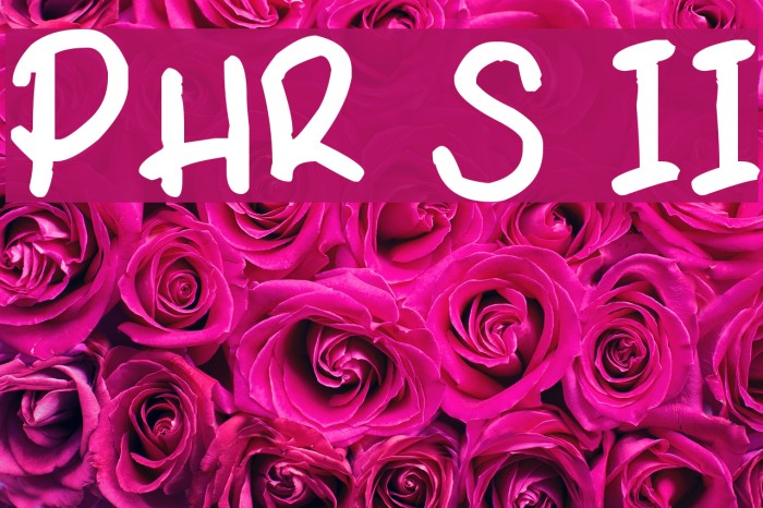 PHR Scrypt II Example 1