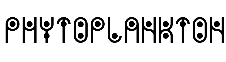 PHYTOPLANKTON  Frei Schriftart Herunterladen