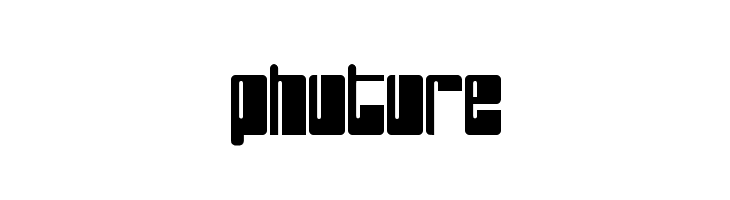 PHuture  フリーフォントのダウンロード