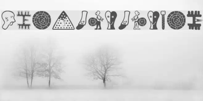 PhaistosToday Font examples