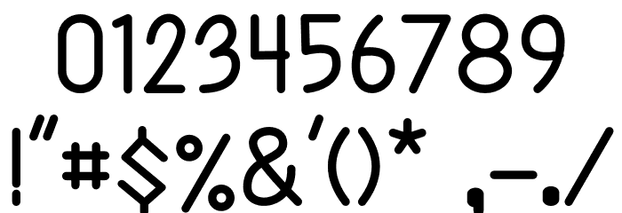 Phalang Font OTHER CHARS