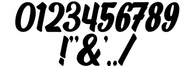 Phamelo Font OTHER CHARS