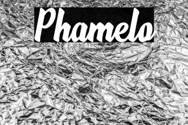 Phamelo Font examples