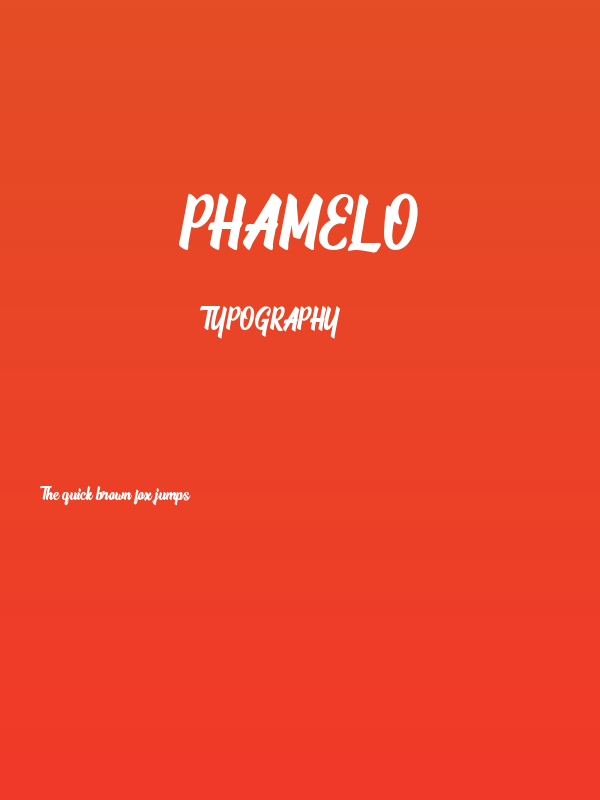 Phamelo Poster
