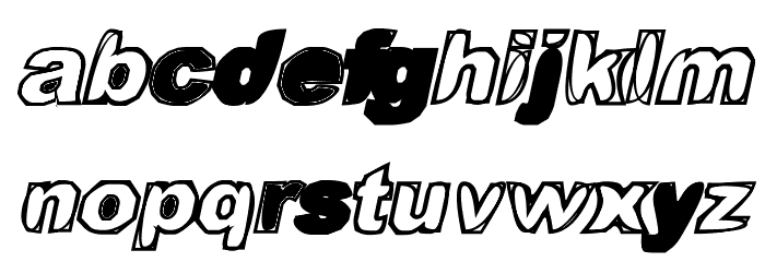 Phanith FONTER aZ Font LOWERCASE