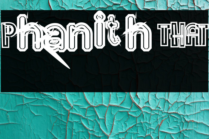 Phanith THAT Font examples