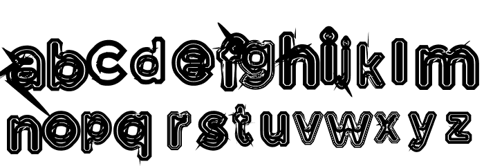 Phanith THAT Font LOWERCASE