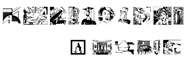 PhantaToons Font OTHER CHARS