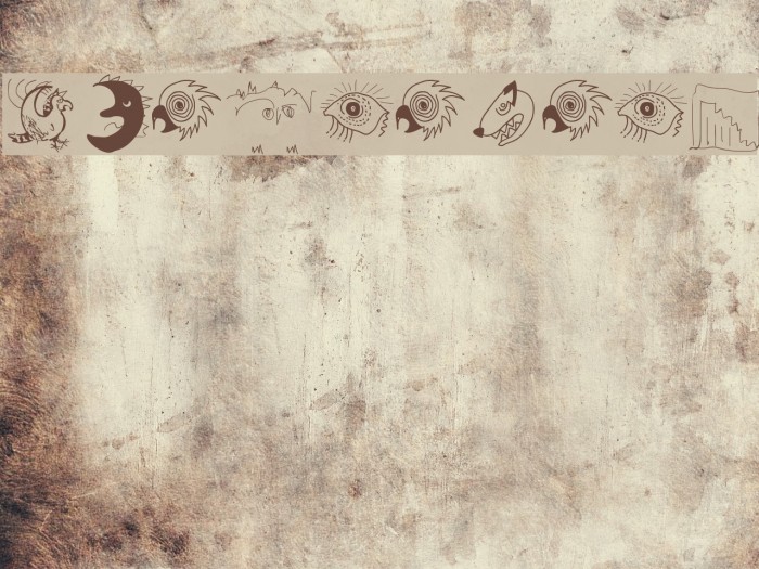Phantabats Font examples