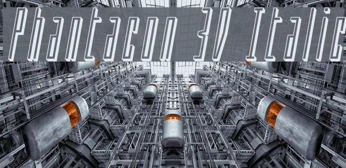 Phantacon 3D Italic Example 1