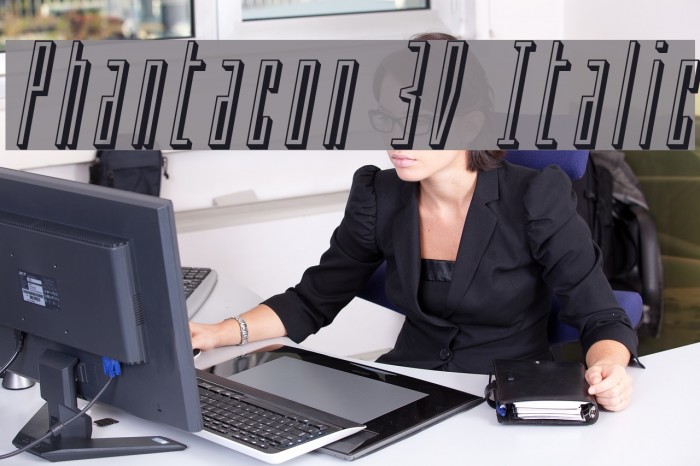 Phantacon 3D Italic Example 2