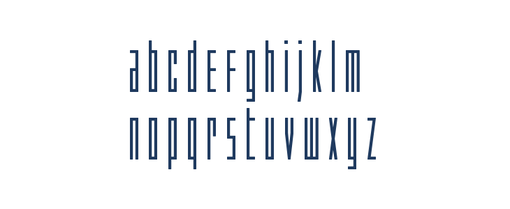 Phantacon Bold Lowercase