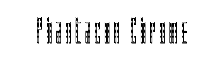 Phantacon Chrome  Free Fonts Download