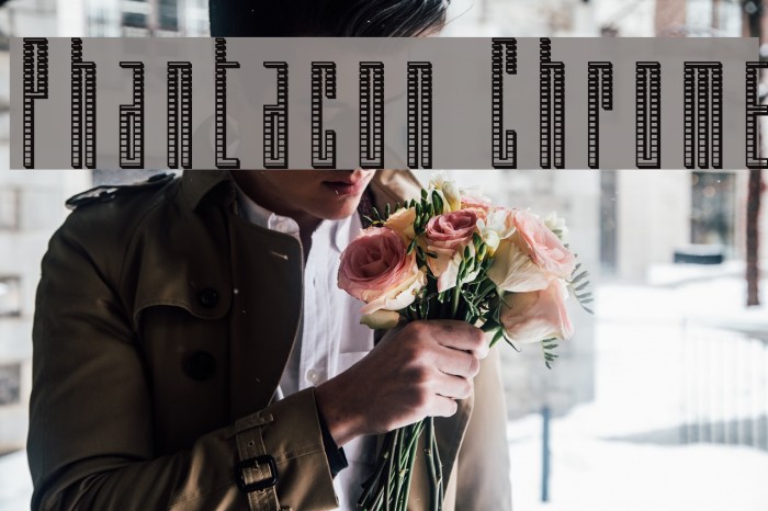 Phantacon Chrome Font examples