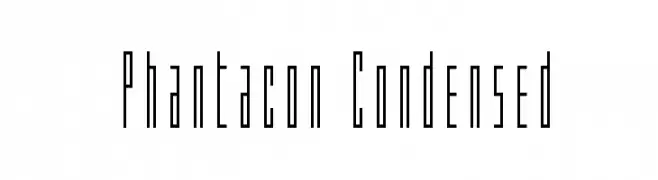 Phantacon Condensed  baixar fontes gratis