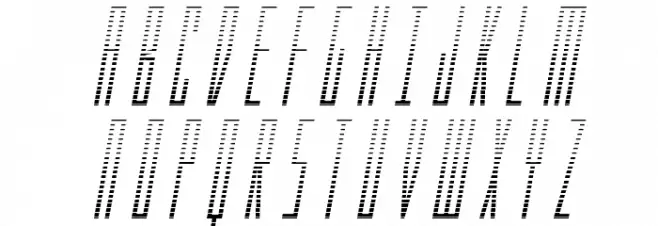 Phantacon Gradient Italic Polices MAJUSCULES