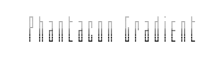 Phantacon Gradient  Free Fonts Download