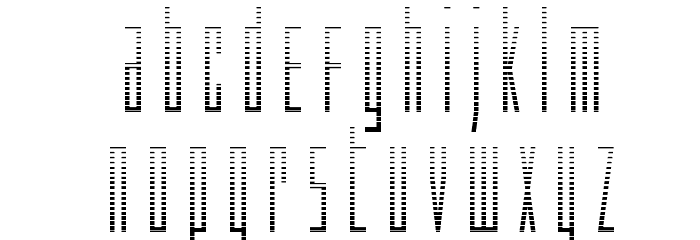 Phantacon Gradient Font LOWERCASE