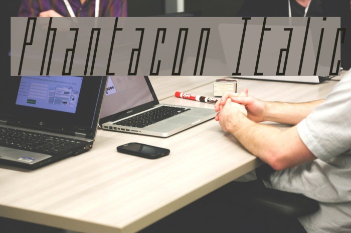 Phantacon Italic Example 2