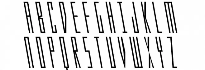 Phantacon Leftalic Schriftart Groß