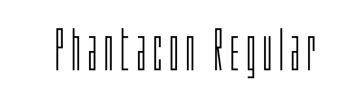Phantacon Regular  لخطوط تنزيل