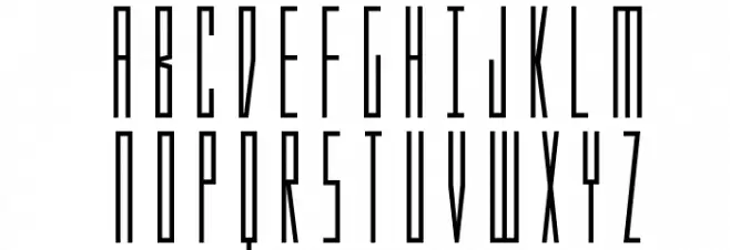 Phantacon Regular Font UPPERCASE