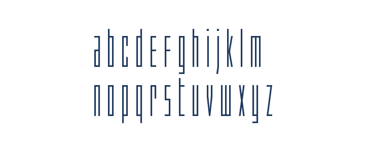 Phantacon Regular Lowercase