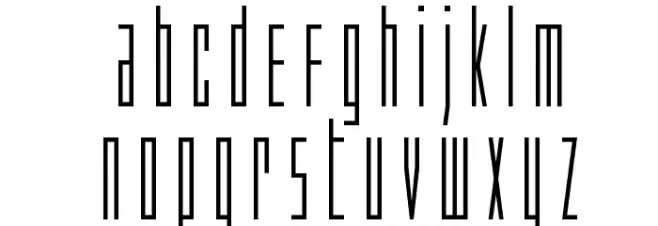Phantacon Regular Font Litere mici
