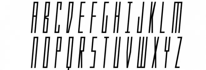 Phantacon Semi-Italic Fonte MAIÚSCULAS