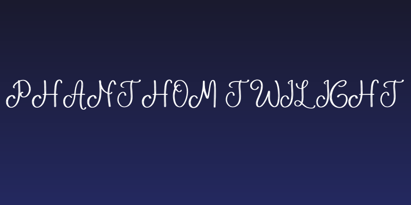 Phanthom Twilight Social Header