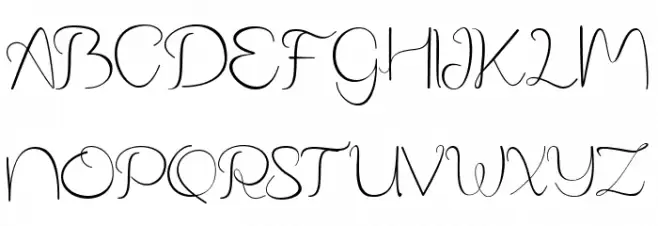 Phanthomim 字体 大写