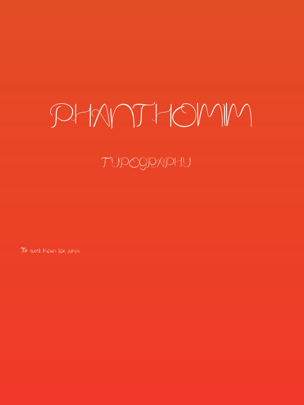 Phanthomim Poster