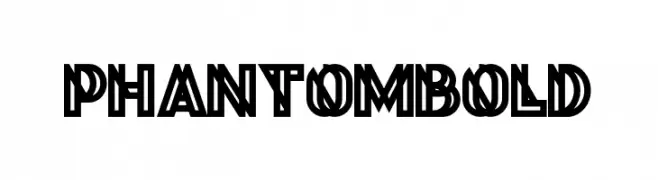 Phantom Bold  font caratteri gratis