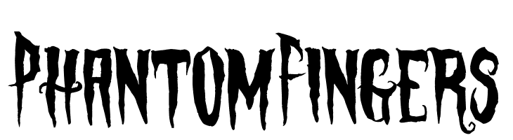 Phantom Fingers  Free Fonts Download