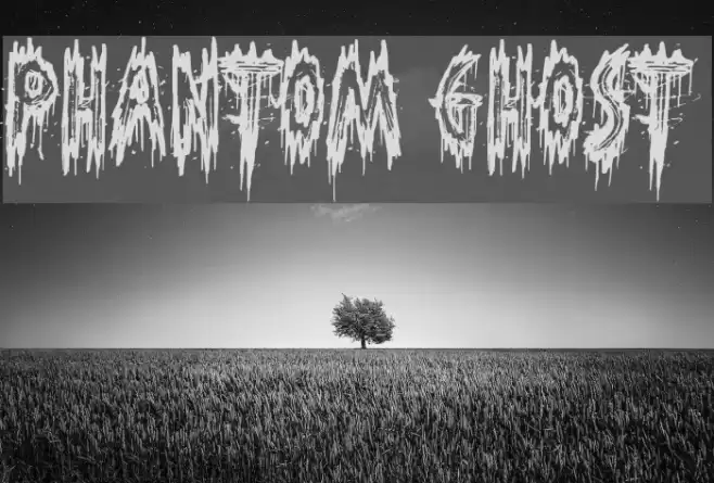 Phantom Ghost خط examples