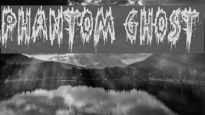Phantom Ghost خط examples