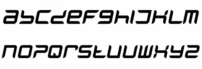Phantom Italic Fonte MINÚSCULAS