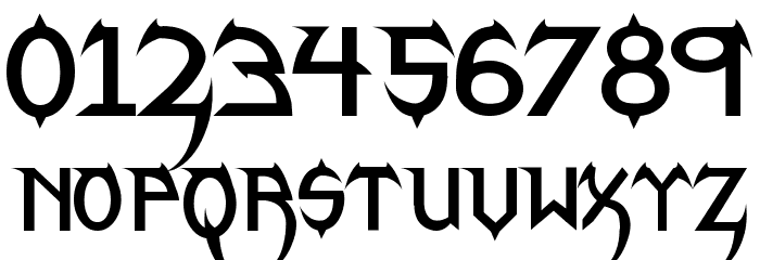 Phantom Lord Font OTHER CHARS