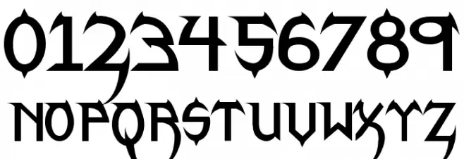 Phantom Lord Font OTHER CHARS