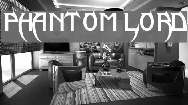 Phantom Lord Font examples