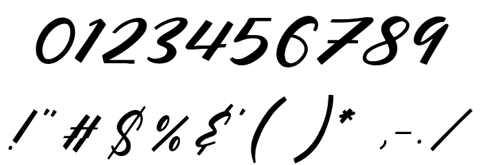 Phantom Rider Font OTHER CHARS