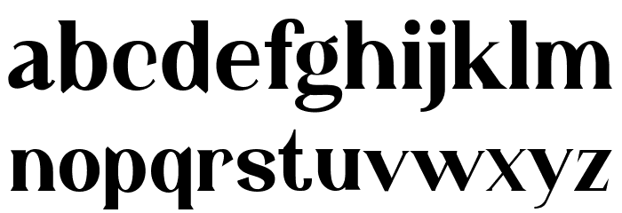 Phantom Shrine Regular Font LOWERCASE