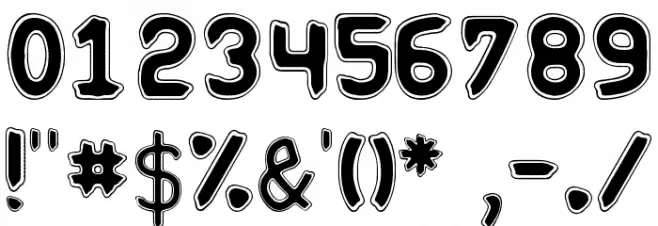 Phantom St Font OTHER CHARS