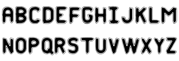 Phantom St Font LOWERCASE