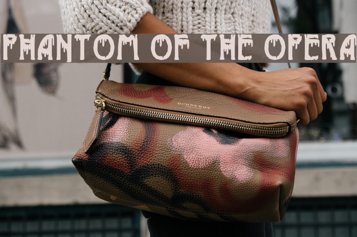 Phantom of the Opera フォント examples