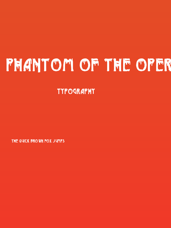 Phantom of the Opera Poster