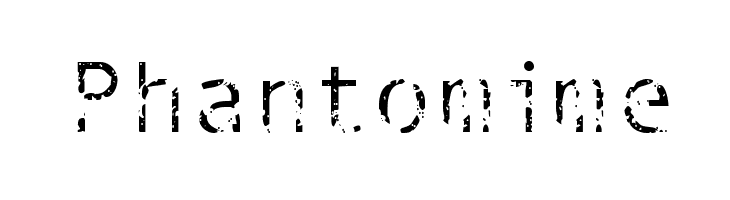 Phantomime  baixar fontes gratis