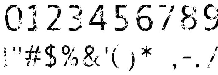 Phantomime Font OTHER CHARS