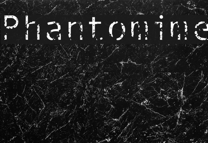 Phantomime Font examples