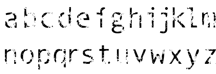 Phantomime Font LOWERCASE
